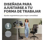 Silla Operativa de Oficina Ergonómica Fellowes Eleganza
