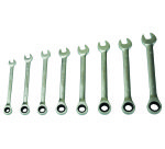 Module 8 clés mixtes à cliquet pour servante d'atelier