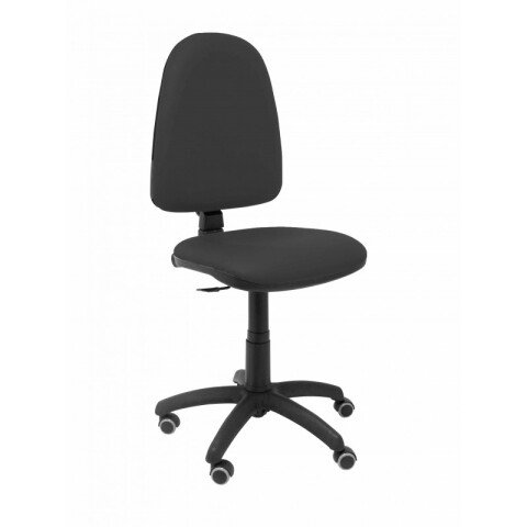 Ayna similpiel ruedas parquet - Negro