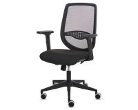 Silla de oficina ergonómica Fellowes Fluenza- Negro