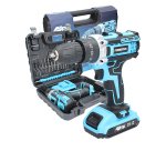 Taladro percutor 21V 1,5 AH FSK 25 piezas