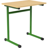 Table école Fabiano monoplace L 70cm - Taille T4 pour primaire (P1/P2)