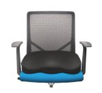 Cojín Kensington con espuma de viscoelástica negro