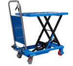 Table élévatrice manuelle simple ciseaux 150 kg