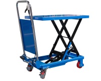 Table élévatrice manuelle simple ciseaux 150 kg