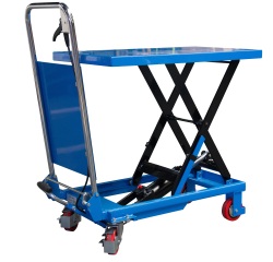 Table élévatrice manuelle simple ciseaux 150 kg
