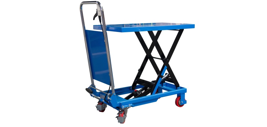 Table élévatrice manuelle simple ciseaux 150 kg