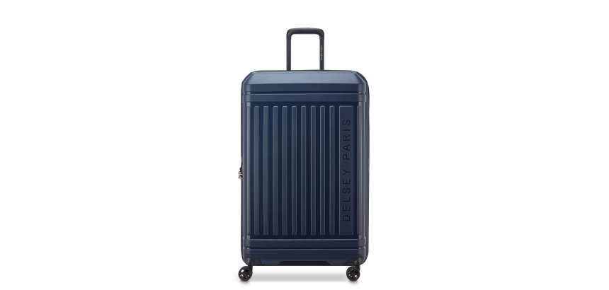 Delsey Valise Extensible Lutèce SE - 4 doubles roues 68 cm marine