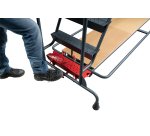 Escabeau à immobilisation automatique 15 marches 150 kg