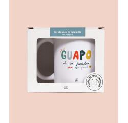 Taza "Ser el guapo de la familia no es fácil" 350 ml cerámica 
