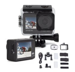 PRIXTON Cámara deportiva 4K Dual Screen | DV670