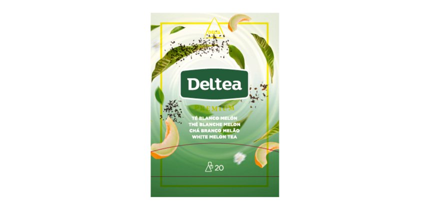 Infusión Pirámides Té Blanco Melón Deltea - 20 unidades