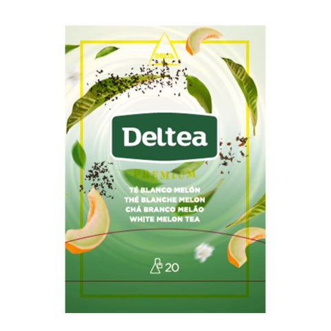 Infusión Pirámides Té Blanco Melón Deltea - 20 unidades