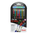Estuche 8 unidades del bolígrafo Dual Metallic de tinta de gel Pentel