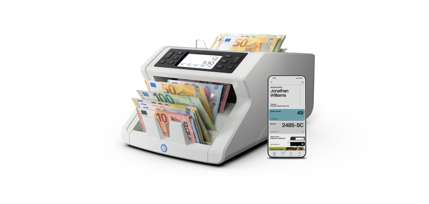Contadora de valor de billetes Safescan 2485-SC