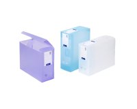 Boîte de classement MAXIDOC - A4 - Dos 12 cm - polypropylène PROPYSOFT VIQUEL - Coloris assortis