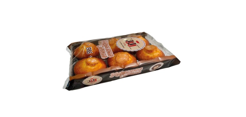 Magdalenas 4 J Pack 6 300 g  - Caja con 7 packs