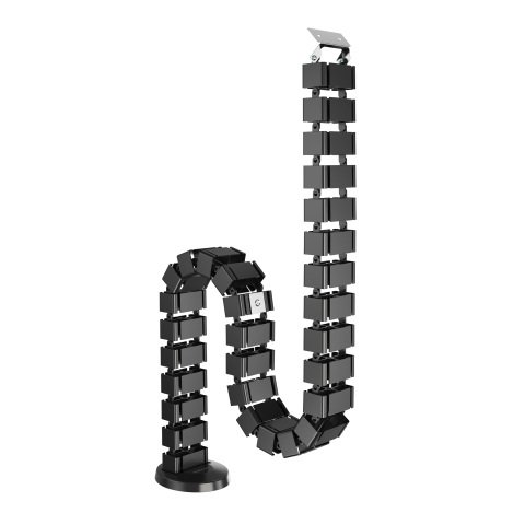 Vértebra Organización Cables Extensible - Negro