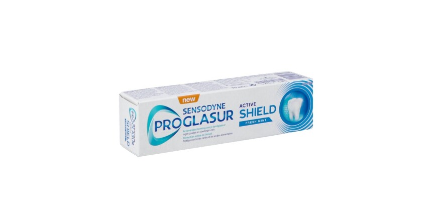 Sensodyne proglasur active shield fresh mint dentifrice 75ml