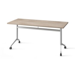 Table rabattable POLLY L.160 x P.70 cm Plateau Orme