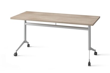 Table rabattable POLLY L.160 x P.70 cm Plateau Orme