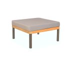 Pouf type ottoman KALLYSTA - résistant aux UV