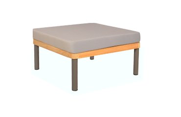 Pouf type ottoman KALLYSTA - résistant aux UV