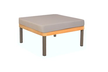 Pouf type ottoman KALLYSTA - résistant aux UV