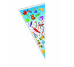 Bolsa de cono para dulces 30 x 60 cm surtida - Paquete de 100 unidades