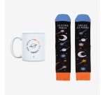 Kit Taza + Calcetines "Mágicos para que sea viernes" Fridaymood talla 42-46