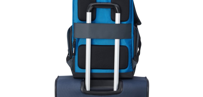 Mochila Securflap 1 compatimento protección PC 15" Delsey