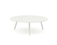 Table basse d’extérieur ronde OUDON, en aluminium