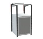 Pupitre à patins et plan inclinable 1 bloc porte 150 kg