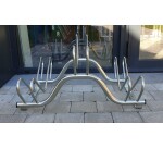 Râtelier 3 vélos sur 2 niveaux