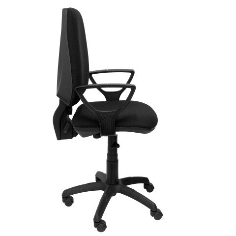 Silla Elche CP bali brazos fijos - Negro