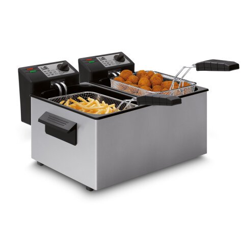 FRITEL Friteuse A104 - dubbele friteuse antistofdeksel 2000W