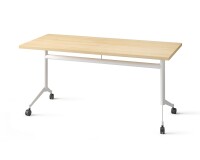 Table rabattable POLLY L.160 x P.70 cm Plateau Hêtre