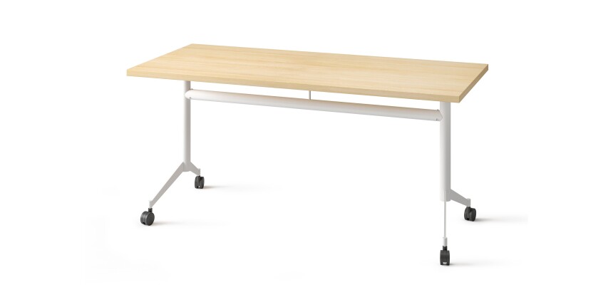 Inklapbare tafel POLLY, L.160 x D.70 cm, beuken blad