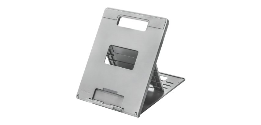 Elevador Kensington Smartfit® Easy Riser™ con ventilación para portátil 14", gris 
