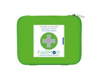 Trousse de secours Espaces verts 4/6 personnes en PU vert