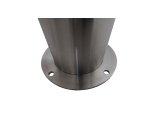 Poteau de protection inox H 80 cm