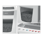 Destructeur de documents manuel Leitz IQ Office Pro  - P6+ coupe super micro