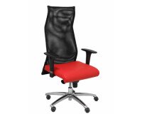 Sillon Sahuco similpiel rojo