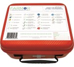 Vanity de secours Bâtiment 15/20 personnes en PU orange