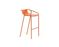 Tabouret haut OUDON extérieur/intérieur en aluminium