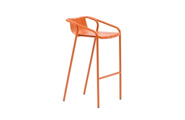 Tabouret haut OUDON extérieur/intérieur en aluminium