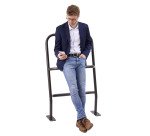 Repose-pied polyvalent pour vélo et assis-debout