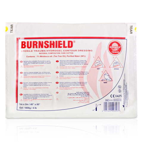Couverture pour les brûlures Burnshield 1 m x 2 m