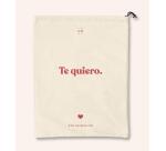 Bolsa tela regalo "Te quiero"