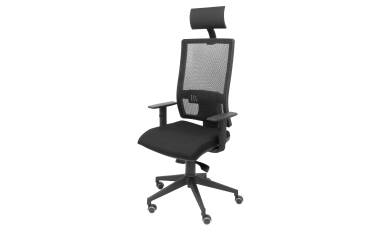 Silla de oficina Horna negra